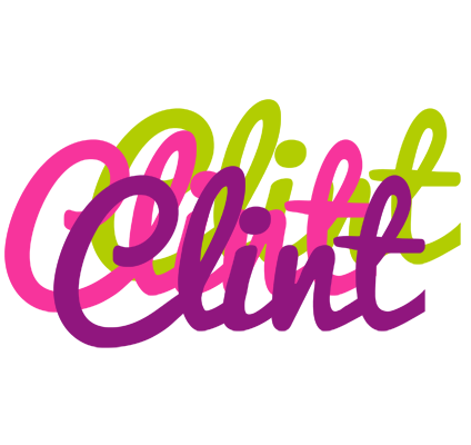 Clint flowers logo