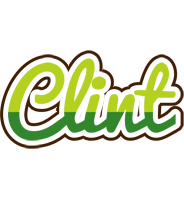 Clint golfing logo