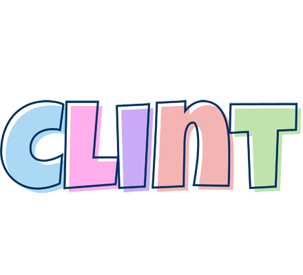 Clint pastel logo