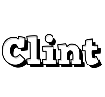 Clint snowing logo