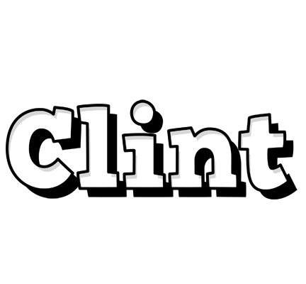 Clint snowing logo