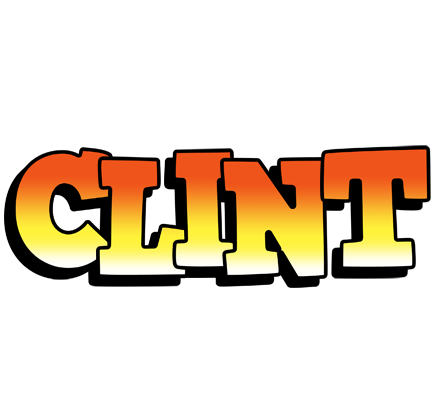 Clint sunset logo