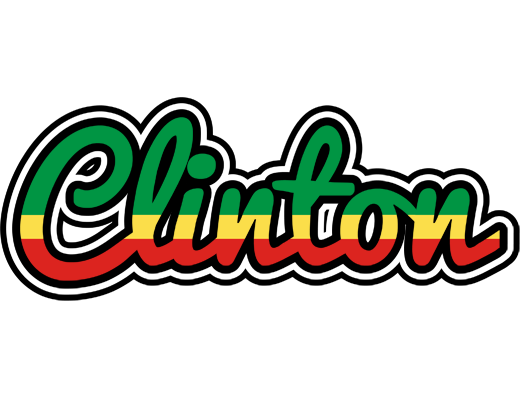 Clinton african logo