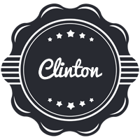 Clinton badge logo