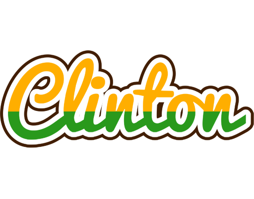 Clinton banana logo