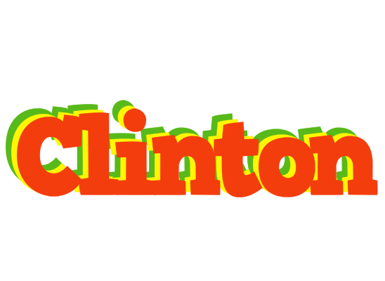 Clinton bbq logo