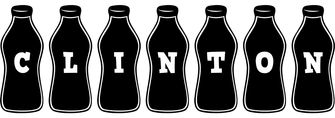 Clinton bottle logo