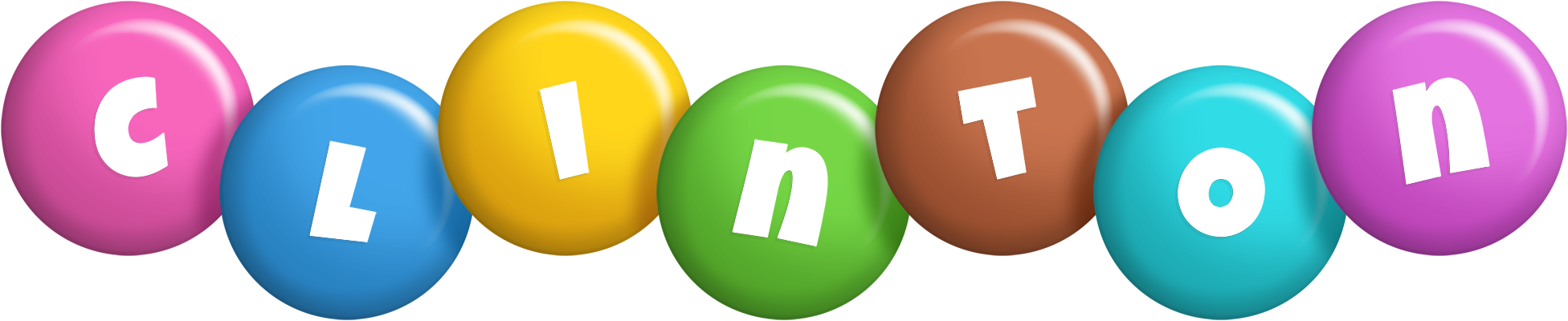 Clinton candy logo