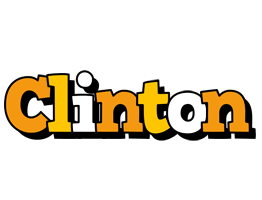 Clinton cartoon logo