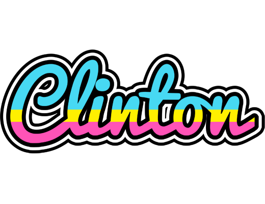 Clinton circus logo