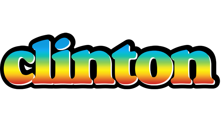 Clinton color logo