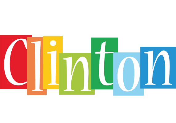 Clinton colors logo