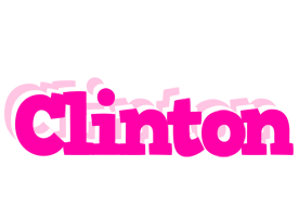 Clinton dancing logo