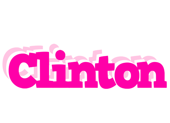 Clinton dancing logo