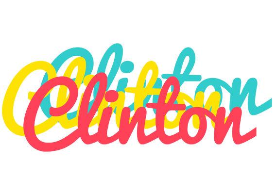 Clinton disco logo