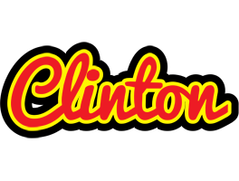 Clinton fireman logo