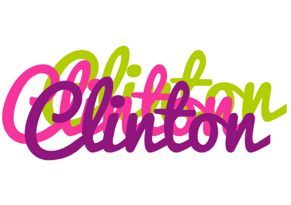 Clinton flowers logo