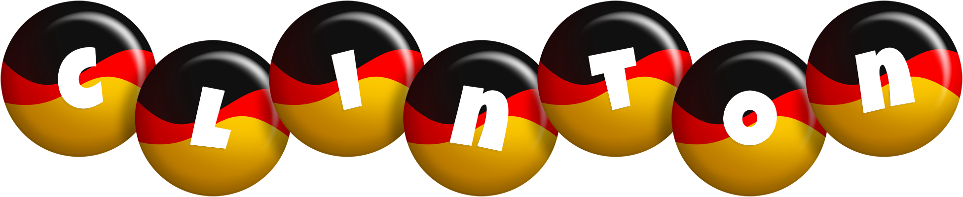 Clinton german logo