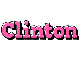 Clinton girlish logo