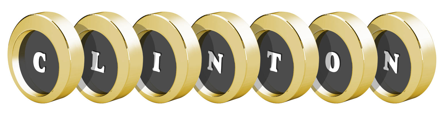 Clinton gold logo