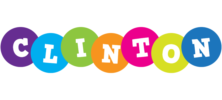 Clinton happy logo