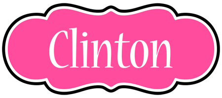 Clinton invitation logo