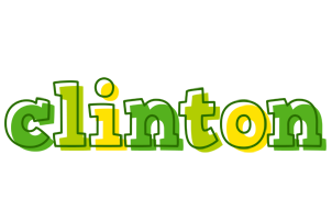 Clinton juice logo