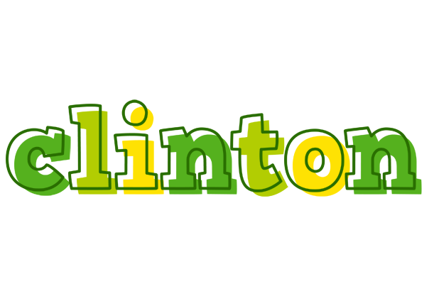 Clinton juice logo