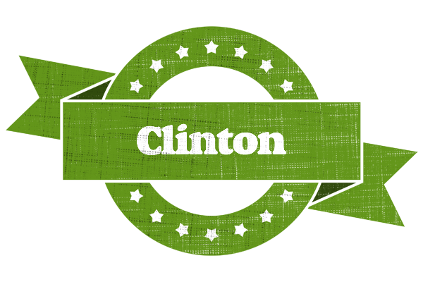 Clinton natural logo