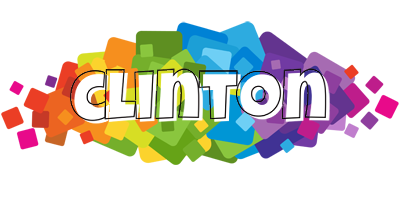 Clinton pixels logo