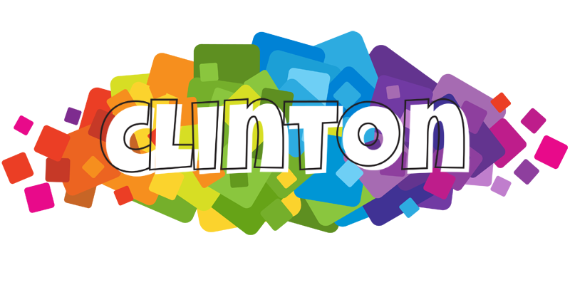 Clinton pixels logo