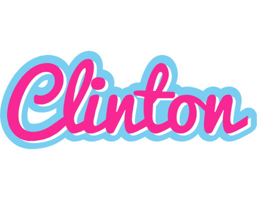 Clinton popstar logo