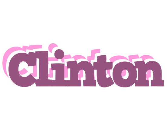 Clinton relaxing logo