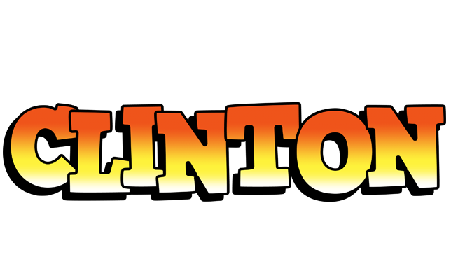 Clinton sunset logo