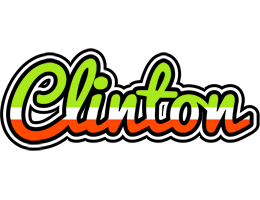 Clinton superfun logo