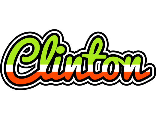Clinton superfun logo