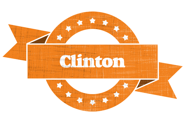 Clinton victory logo