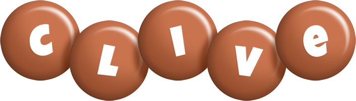 Clive candy-brown logo