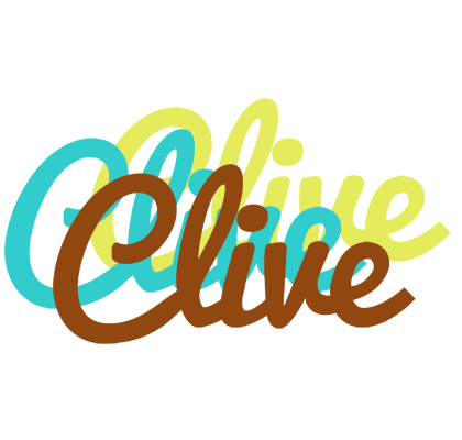 Clive cupcake logo