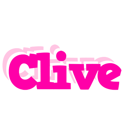 Clive dancing logo