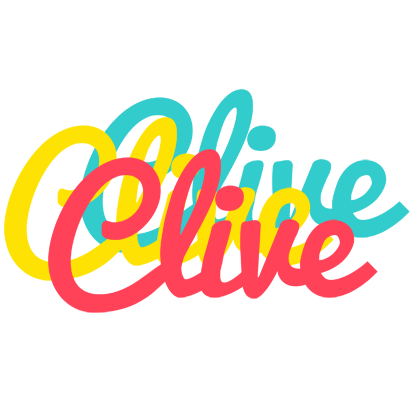 Clive disco logo