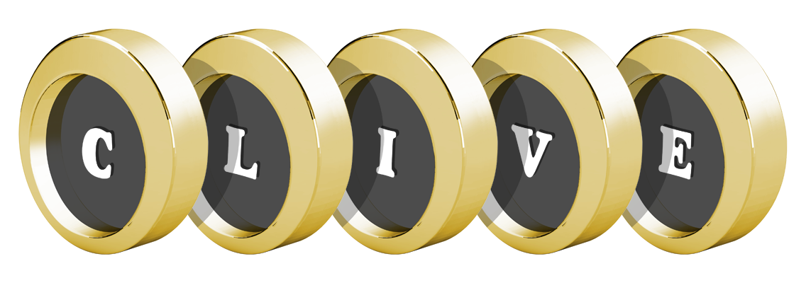 Clive gold logo