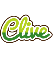 Clive golfing logo