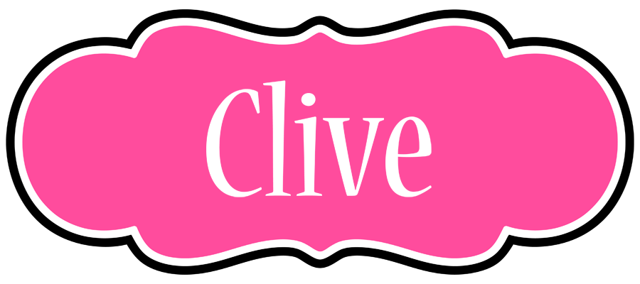 Clive invitation logo