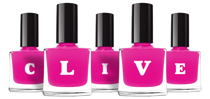 Clive nails logo