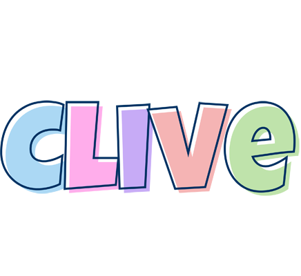 Clive pastel logo