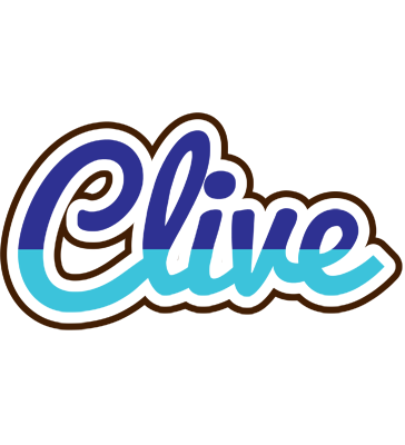 Clive raining logo