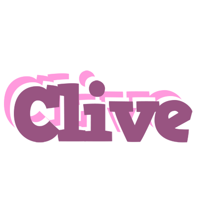 Clive relaxing logo
