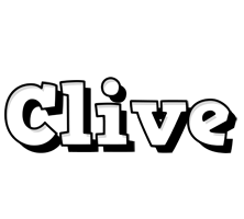 Clive snowing logo