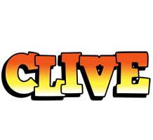 Clive sunset logo